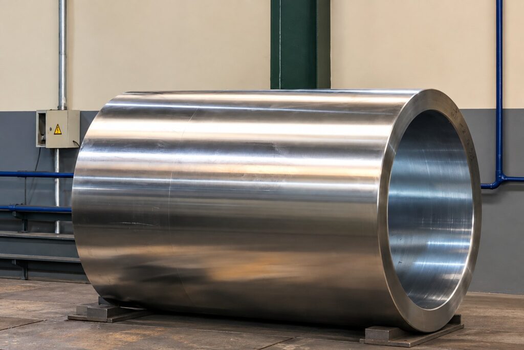 Centrifugação — tubo centrifugado acabado