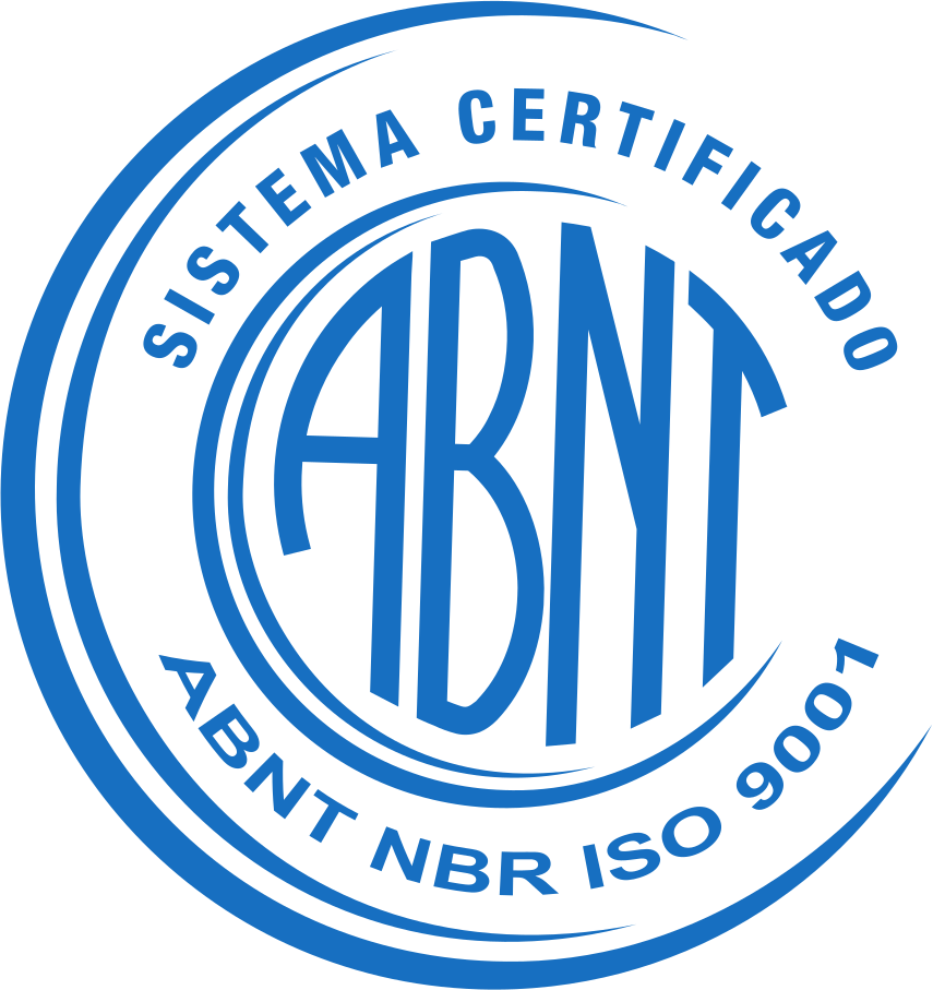 Selo Sistema Certificado ABNT NBR ISO 9001